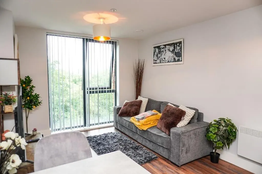 Apartmán Peaceful 2Br Hideout With Instant Self Check-In At Kelham Island Retreat Sheffield